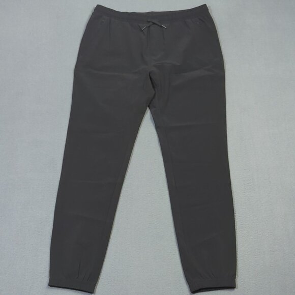 UNRL Pants Mens L Black In Flex Jogger Performance Stretch Nylon Golf Casual New